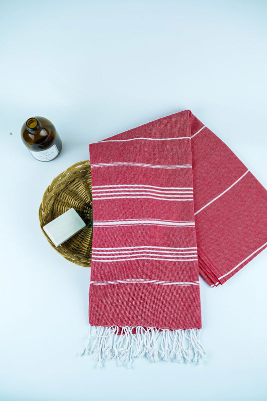 Pestemal av Återvunnen Bomull