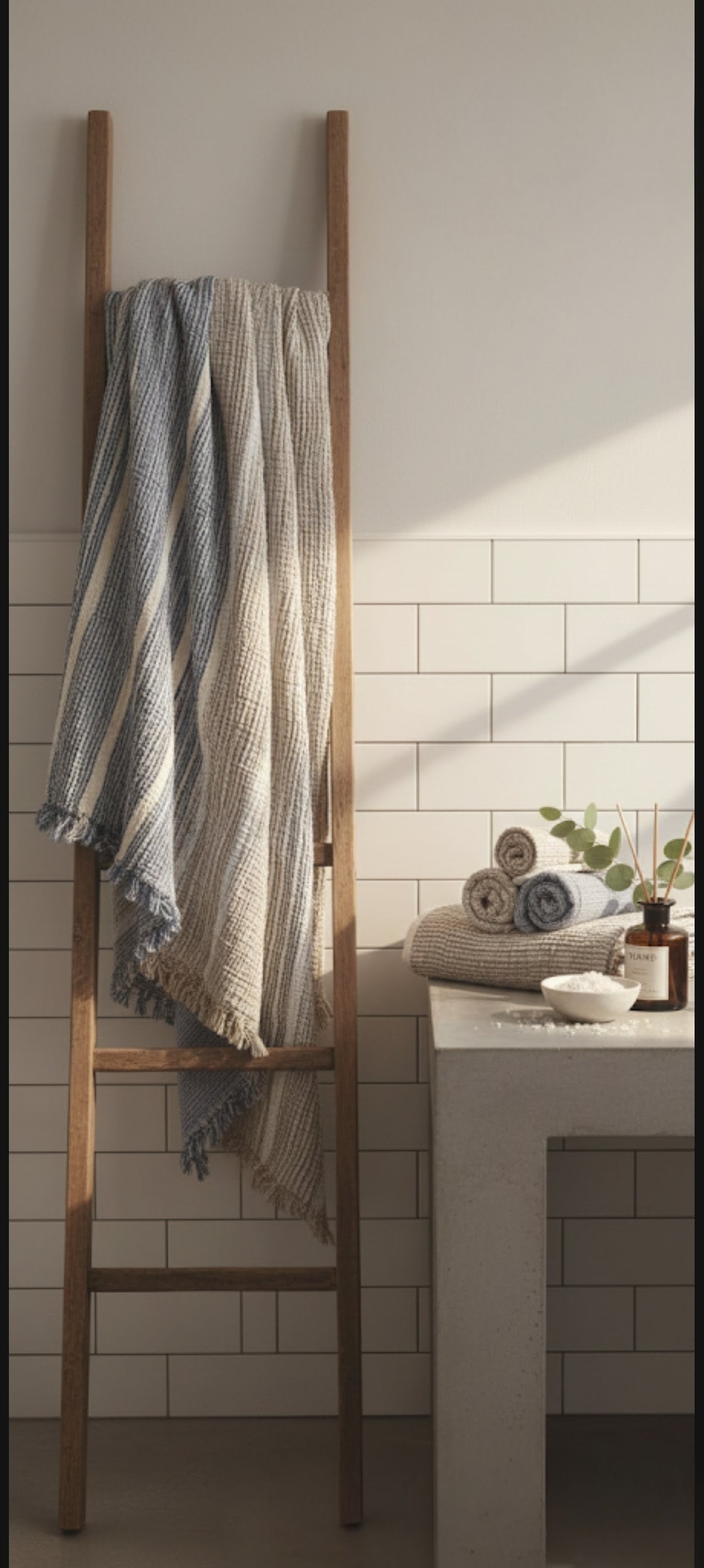 4-lagers Muslinhanddukar